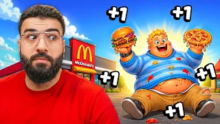 اول مره اجرب ماب الاكل اللانهائي !! 🍟😂