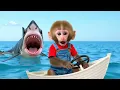 Download Lagu Monkey Nana Drives a Tractor : Shark Nightmare and the Journey of Planting Vegetables
