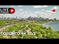 Toronto 4K LIVE Cam CN Tower Lake Ontario Chill Lofi