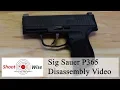 Sig Sauer P365 Disassembly