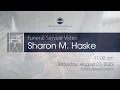 Sharon Haske Funeral Service