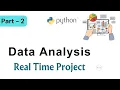 Data Analysis with Python Real Time Project - Part 2