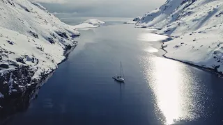 Solo sailing. Winter. [ep5]