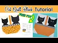 Cat Quilt Block Tutorial Free PDF