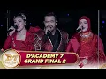 Lagu Dalam \u0026 Penuh Rasa! D’Coach Menawan Nyanyikan “Terlalu Mencintaimu” | D’Academy 7 Grand Final 2