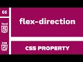 CSS Property flex-direction explained