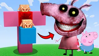 Scary Peppa Pig Killed George Addon in Minecraft