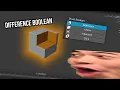 The difference boolean - Blender Tutorial