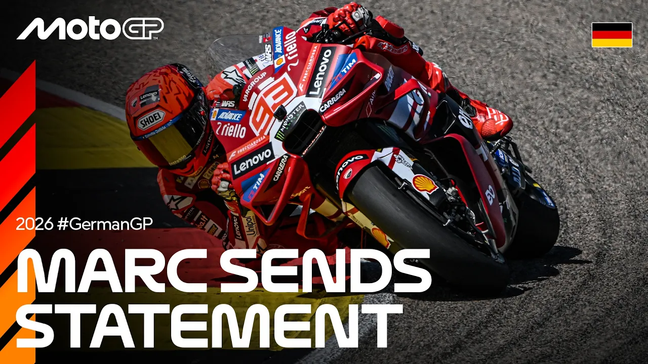 Direct Q2 spots booked in the last 5 minutes of MotoGP Practice 🎟️ | 2026 German GP