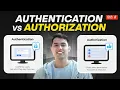 Authentication vs Authorization Explained with Real-Life Examples