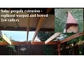 Warped pressure treated 2x6 wood pergola extension had to replace after 1 month