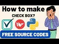 How to make CHECKBOX - Python Kivy