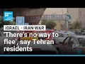 Download Lagu 'There's no way to flee': Tehran residents brace for more strikes • FRANCE 24 English