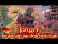 Lagu Tari janger tarian sakral Banjar gunung pemogan mesolah saat karya ngenteg linggih 