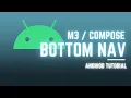 Android Development - Bottom Navigation Material 3 and Jetpack Compose