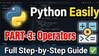 Python Easily Chapter 3 Operators Expressions