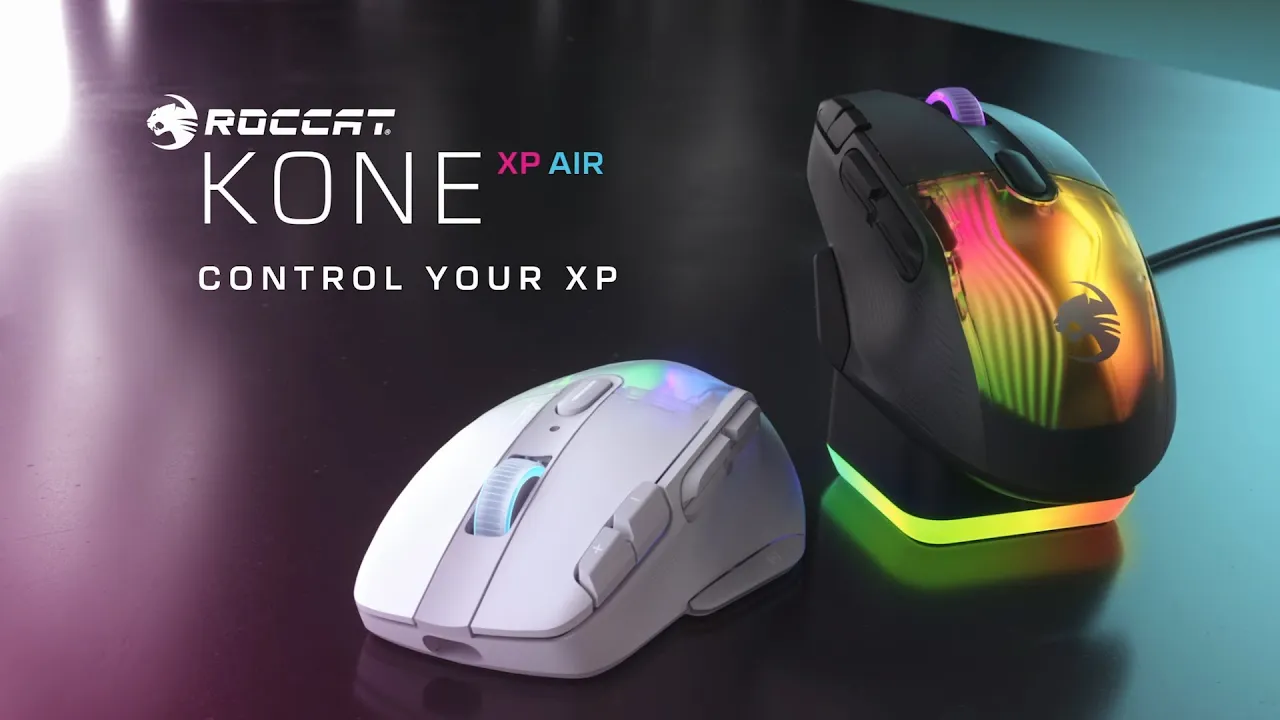 Souris gaming optique sans-fil RGB Roccat - Kone XP Air - Noir - Boutique  Gamer