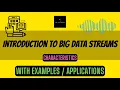 Introduction to Big Data Streams Characteristics of Big Data Streams Examples of Stream Sources