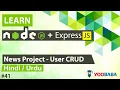 ExpressJS NodeJS News CMS Project - V Tutorial in Hindi Urdu