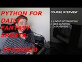 Python For Daily Fantasy Sports Course Overview