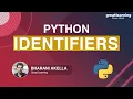 Python Identifiers Python For Beginners Python Training Great Learning
