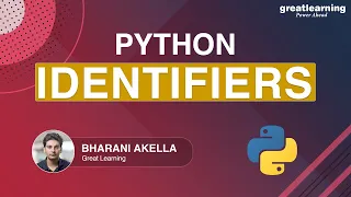 Python Identifiers Python For Beginners Python Training Great Learning