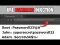 Access Hidden Files with URL Command Injection picoCTF - CaaS