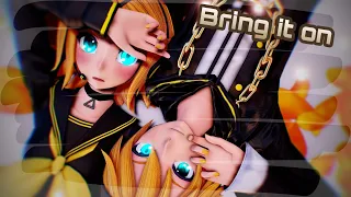  mmd pv bring it on tda kagamine rin kagamine len