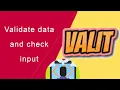 How to use Valit to validate data or user input an optimized version of Joi npm Node js