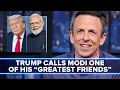 Lagu Trump Says Indian Prime Minister Modi Is One of His \