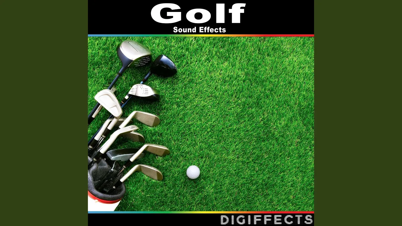 Close Golf Putt with Short Ball Rolling into Hole Version 1 Close Golf Putt with Short Ball Rolling into Hole Version 1
