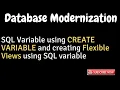 DB2 SQL IBM i AS400 Tutorial iSeries System i - CREATE VARIBALE CREATE VIEW using VARIABLE
