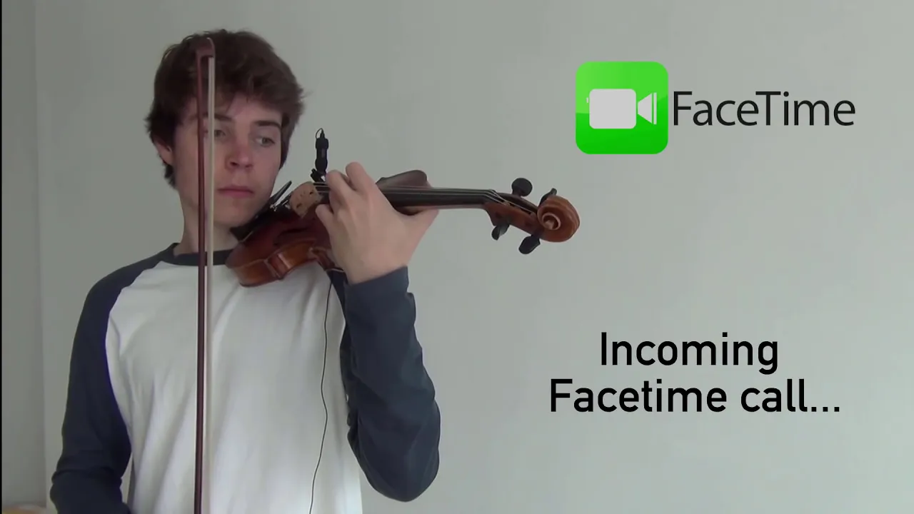 Notification sounds on Violin