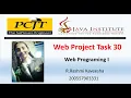 Java Institute Web Programming 1 eShop Project Task 30