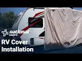 How to Install a Travel Trailer or RV Cover National Covers