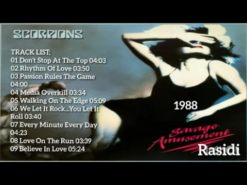 Download MP3 SCORPIONS - SAVAGE AMUSEMENT (1988) - FULL ALBUM