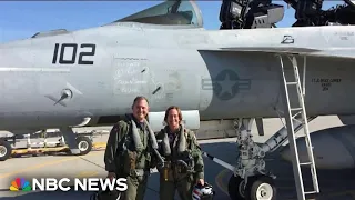 Admiral Lisa Franchetti speaks about being the first woman to serve as chief of naval operations