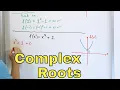 16 - What do Imaginary Complex Roots of Equations Mean