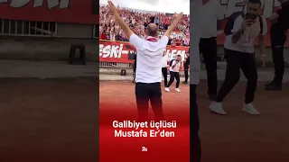 Manisa FK Galibiyet üçlüsü Teknik Direktör Mustafa Er Den 