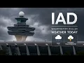 LIVE WASHINGTON DULLES CLOUDY DAY WITH RAIN CHANCES