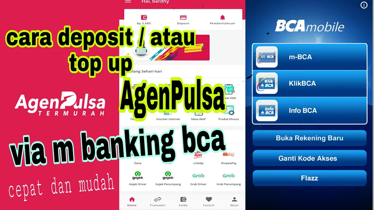 Cara Transfer BCA ke BCA via M Banking