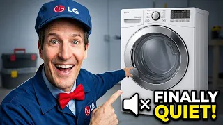 stop lg dryer loud noise fast repair