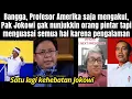 Download Lagu Profesor Amerika mengakui,Jokowi gak nunjukkin orang pintar tapi kuasai semua hal karena pengalaman