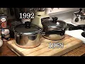 1960 s Revere Ware vs 1990 s Revere Ware Saucepan