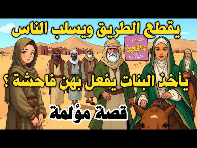 قصة الفضيل بن عياض وعصابته يقطع الطريق ويسلب القوافل ويأخذ النساء يفعل بها الفاحشة ؟ والنهاية مؤلمة