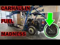 Car-Hauler Peterbilt has WEIRD fuel system problems Cat C15