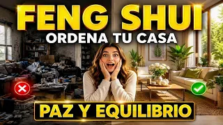 Feng Shui para atraer armonía paz emocional y energía positiva en cada rincón de tu hogar.