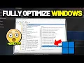 How to FULLY Optimize Windows for Gaming INCREASE FPS REDUCE INPUT LAG