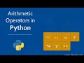Learn Python Lesson 7 Arithmetic Operators