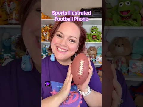 In 1990 and 1991 people went wild for the Sports Illustrated football telephone. #90snostalgia